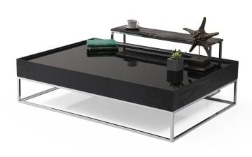 Crown Orta Sehpa - Siyah