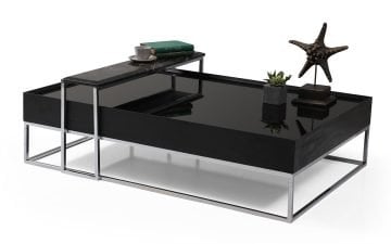 Crown Orta Sehpa - Siyah