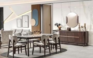 Berlin Yemek Odası Takımı