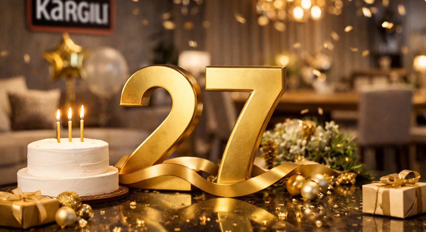 Kargılı Mobilya 27. yıl kutlaması ve özel kampanya atmosferi