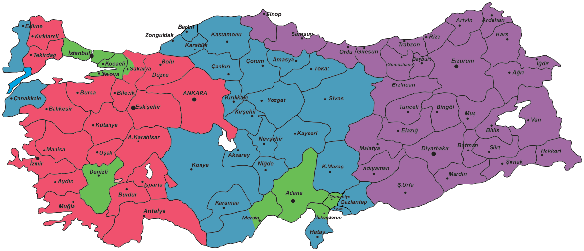 Türkiye Nakliye Haritası