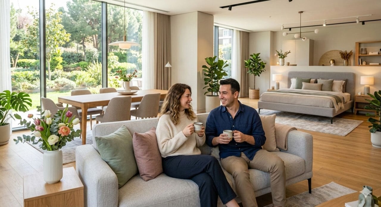 İlkbaharın tazeleyici enerjisiyle yeni bir hayata adım atan çiftler için ev kurma rehberi! Kargılı Mobilya’nın İlk Bahar Fırsatı koleksiyonuyla salon, yemek odası ve yatak odası mobilyalarında %35’e varan indirimlerle konforu ve estetiği birleştirin.