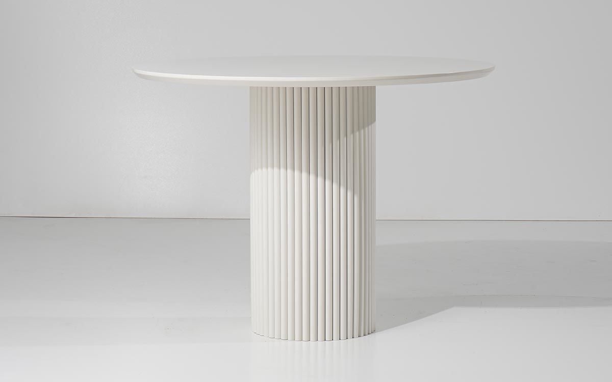 Esinti Yuvarlak Masa (Ekru)