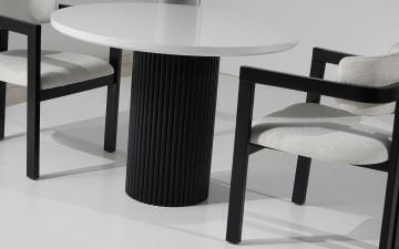 Rosier Yuvarlak Masa (Beyaz)