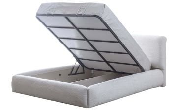 Rusion Yatak Odası Takımı Takım - 2; (Gardırop (1 Ad. 4K Akordiyon Cam Kapaklı Dolap ve 1 Ad. Tek Kapılı Cam Kapaklı Dolap), Karyola (Bazalı), Şifonyer ve Aynası, 2 Ad. Komodin)