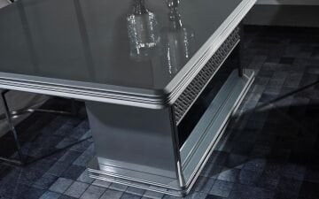 Clive Yemek Odası Takımı (Krom)