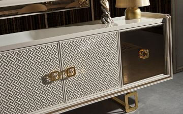 Clive Yemek Odası Takımı (Gold)