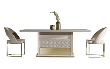 Clive Yemek Odası Takımı (Gold)