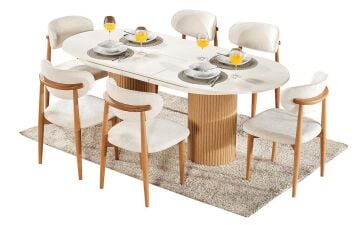 Rita Yemek Odası Takımı (Seri Sonu)