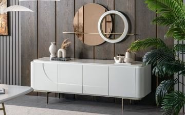 Marble Yemek Odası Takımı