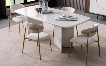 Marble Yemek Odası Takımı