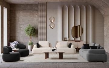 Belinda Koltuk Takımı (Ayaksız)