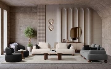 Belinda Koltuk Takımı (Ayaklı)