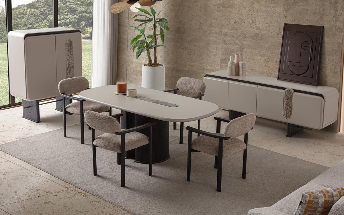 Lunexa Yemek Odası Takımı