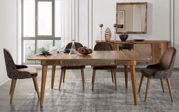 Wooden Yemek Odası Takımı