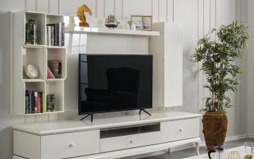 Anya TV Ünitesi (Beyaz)