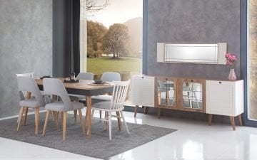 Tonna Yemek Odası Takımı (Sedef)