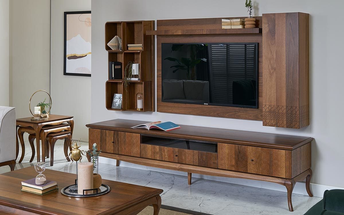 Anya TV Ünitesi (Ceviz)