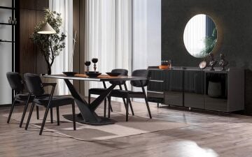 Arte Yemek Odası Takımı (Seri Sonu)