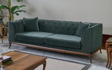 Anya Koltuk Takımı (Ceviz)