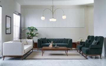 Anya Koltuk Takımı (Ceviz)