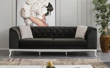 Anya Koltuk Takımı (Beyaz)