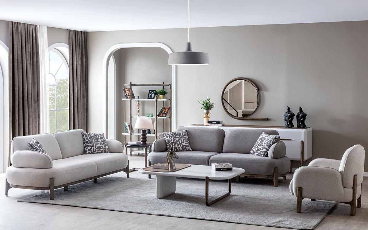 Beige Koltuk Takımı