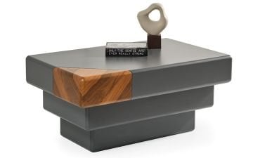 Deluks 199 Orta Sehpa (Gri-Ceviz)