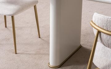 Marble Yemek Odası Takımı (Seri Sonu)