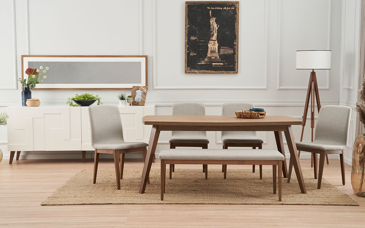 Lugano Yemek Odası Takımı