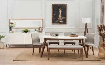 Lugano Yemek Odası Takımı