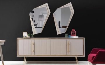 Montiano Yemek Odası Takımı - Krem