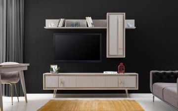 Montiano TV Ünitesi - Krem