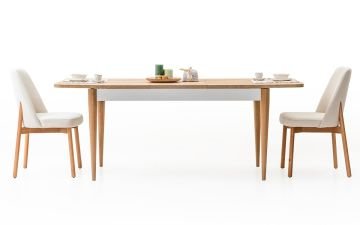 Roylin Yemek Odası Takımı (Latte)