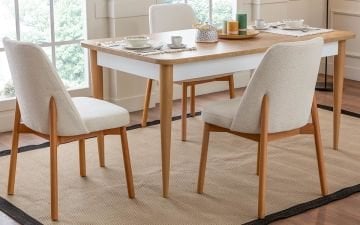 Roylin Yemek Odası Takımı (Latte)