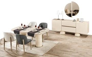 Celtir Yemek Odası Takımı