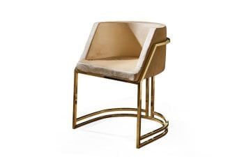 Zümrüt Yemek Odası Takımı - Krem