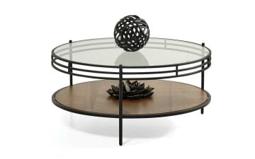 Deluks 118 Orta Sehpa (Siyah-Ceviz) (Seri Sonu)