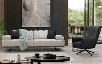 Monzy Koltuk Takımı (Keten)