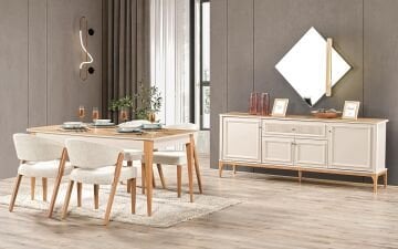 Orbean Yemek Odası Takımı