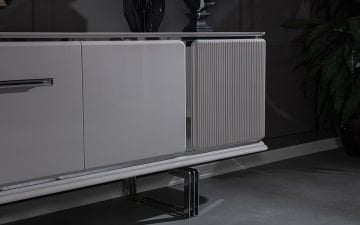 Bianco Yemek Odası Takımı - Pudra