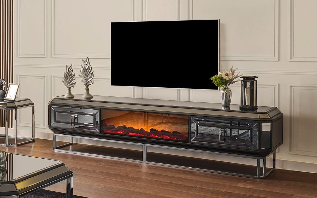 Carol TV Ünitesi (Şömineli)