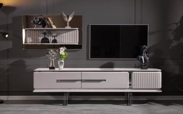 Bianco TV Ünitesi - Pudra