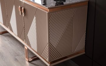 Nevada Yemek Odası Takımı - Gold