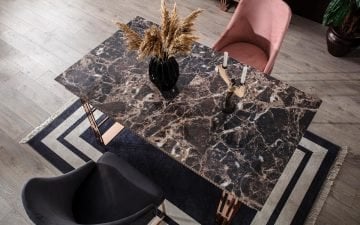 Nevada Yemek Odası Takımı - Gold