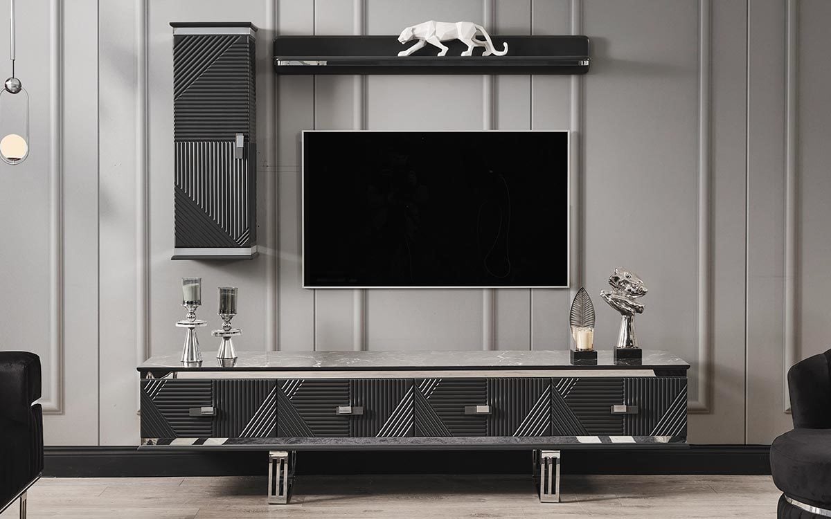 Dubai TV Ünitesi - Siyah