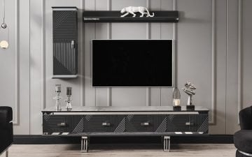 Dubai TV Ünitesi - Siyah