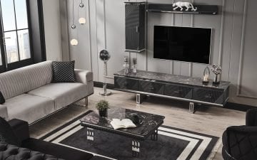 Dubai TV Ünitesi - Siyah