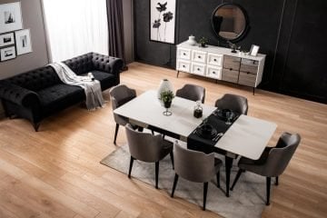 Calvin Yemek Odası Takımı (Seri Sonu)