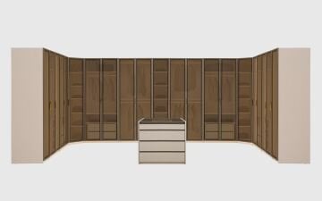 Vintora Köşe Dolap